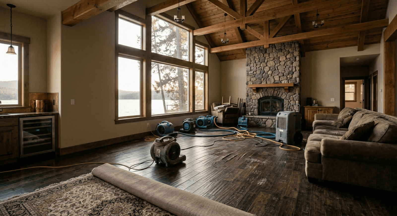 water damage restoration dallas professional restoration drying equipment